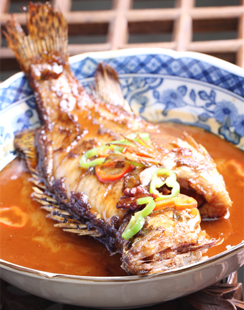 Fried Mandarin Fish with Vinegar