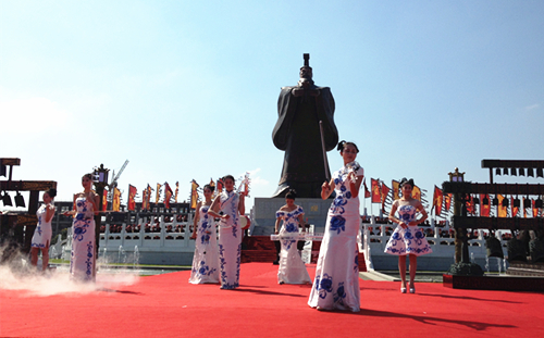 古井贡酒金秋开酿 酒神广场正式启用