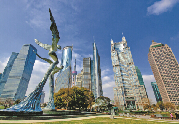 Lujiazui’s central business district