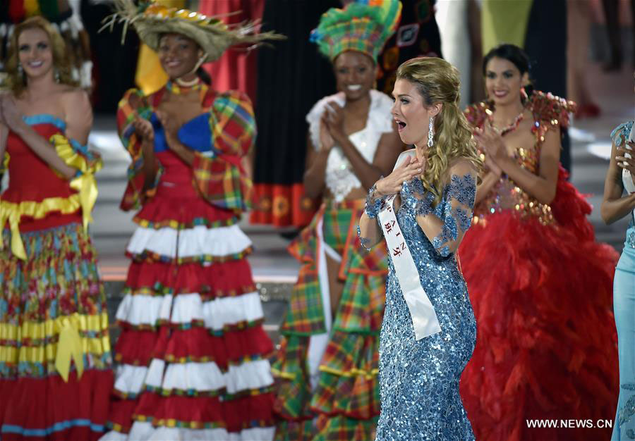 Miss Spain Mireia Lalaguna Royo crowned Miss World 2015