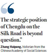 Silk products'spread offers clues to ancient trade relations