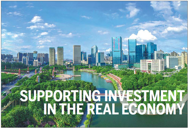 Supporting investment in the real economy