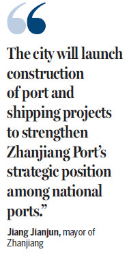 Zhanjiang aims to grow into a major pivot of the modern coastal economic belt in Guangdong.