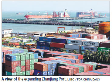 Zhanjiang aims to grow into a major pivot of the modern coastal economic belt in Guangdong.