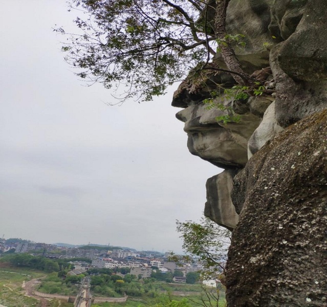 Media workers visit Shibaozhai in Chongqing