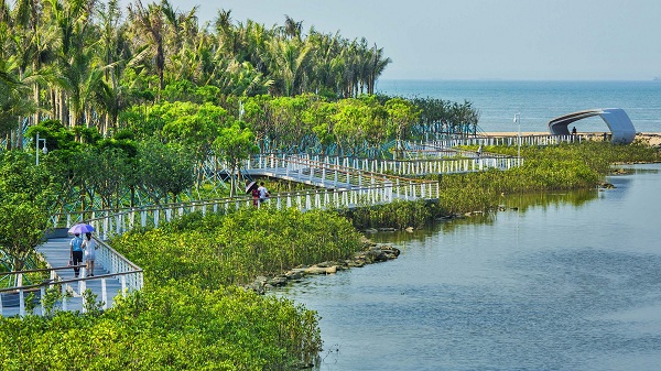 New wetlands help to transform tourist capital