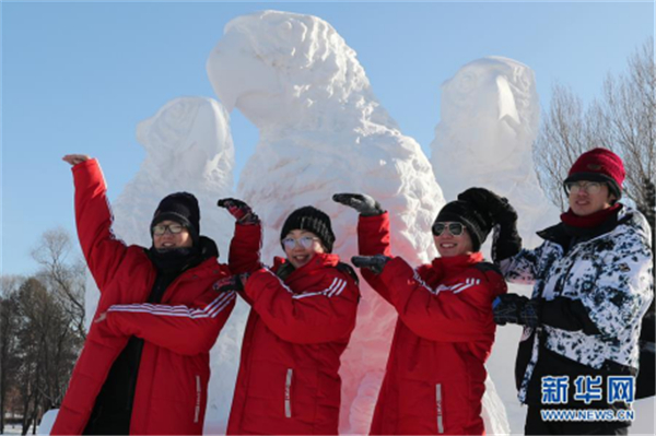 National Snow Sculpture Competition concludes at Sun Island