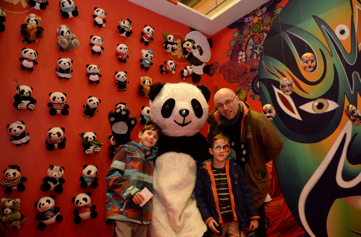 Chengdu promotional event featuring pandas and food held in Europe