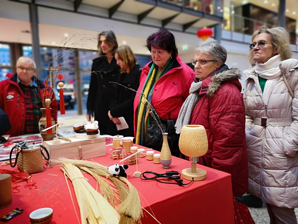 Chengdu promotional event featuring pandas and food held in Europe