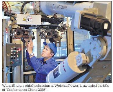 Chief technician uses his expert know-how to push Wechai Power forward