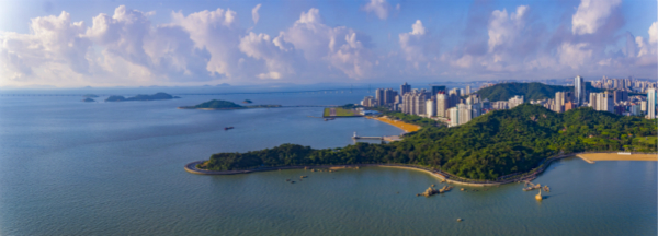 A bird's-eye view of Zhuhai