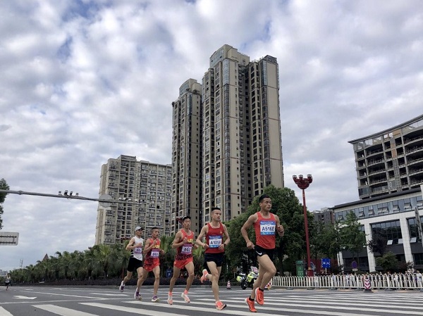 2021 Dongpo Half Marathon held in Meishan, Sichuan