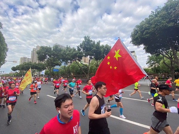 2021 Dongpo Half Marathon held in Meishan, Sichuan
