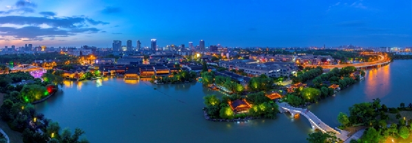 Captivating night views of Jiaxing