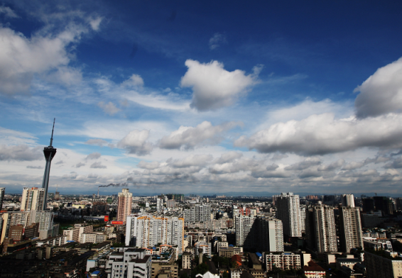 View of Chengdu