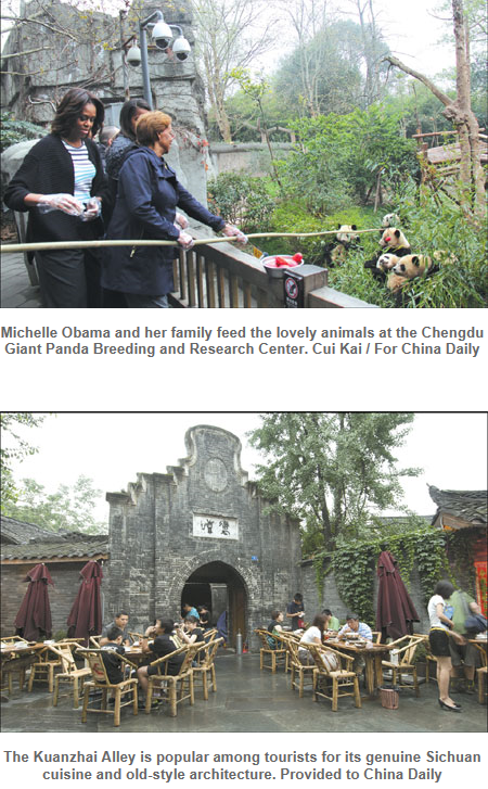 More than pandas in Chengdu
