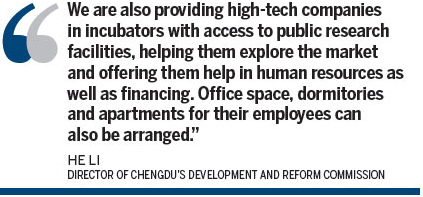 Technology becoming new economic engine of Chengdu