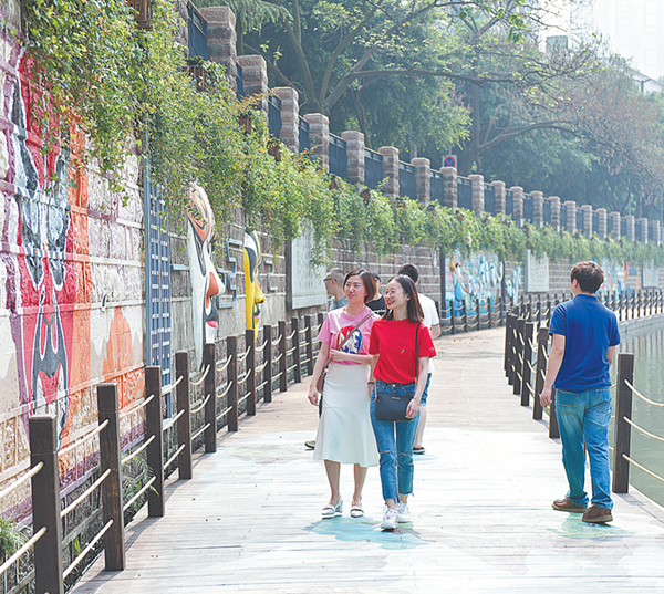 Lush greenway set to blossom as urban eco marvel