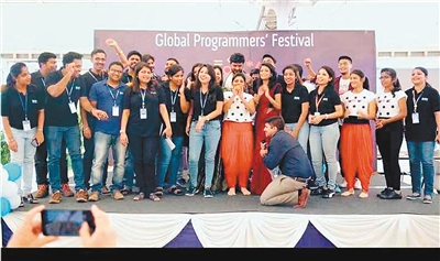 Programmers' festival welcomed in India