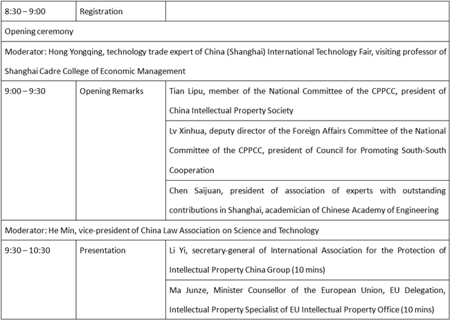 Sub-forum: International Trade Regulations and Intellectual Property Protection Forum