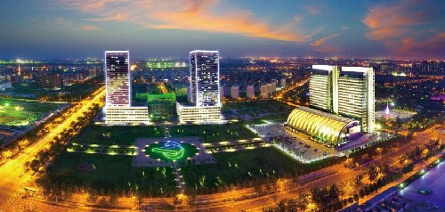 Officials from Shunyi district visit E-town