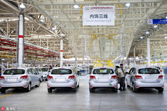 BAIC plant accelerates its global efforts