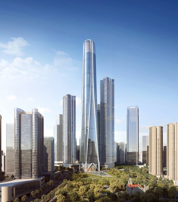 Chongqing project reaches for the sky