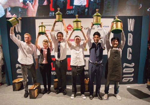 Baristas gather for shot at “Coffee Olympics” glory