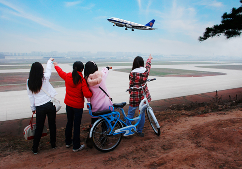 New airport in Jiangbei district