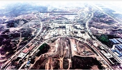 in building of Chongqing Airport East Terminal 