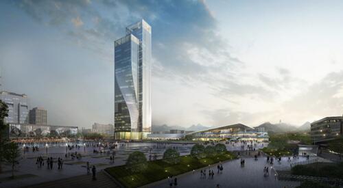 Liangjiang builds new landmark skyscrapers