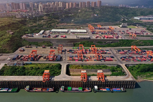 Chengdu, Chongqing strengthen cooperation in port logistics