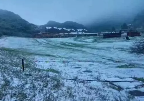 First snow in SW Chongqing comes earlier than ever