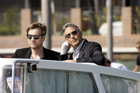 U.S. actor George Clooney arrives in Venice