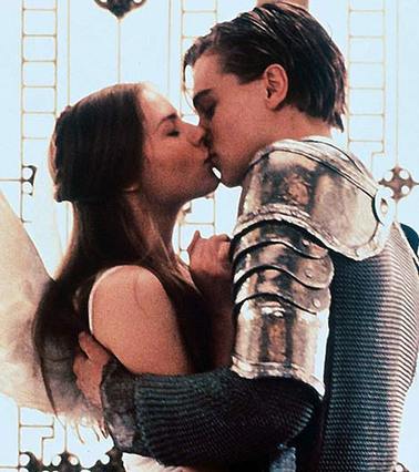 claire danes and leonardo dicaprio romeo and juliet. Smoochy: DiCaprio and Danes in