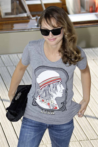 U.S. actress Portman arrives at the Venice Film Festival