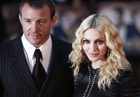 Guy Ritchie and wife Madonna at premiere of 