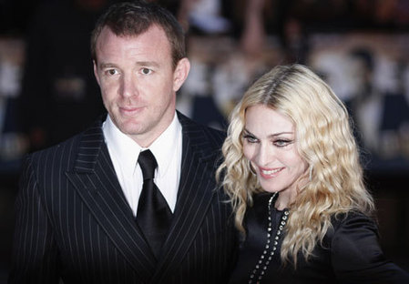 Guy Ritchie and wife Madonna at premiere of 