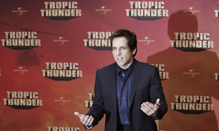 Stiller at premiere of his latest film 