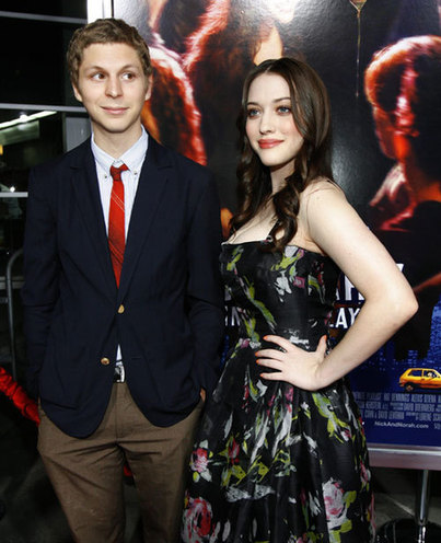 Dennings at the movie premiere of Nick and Norah's Infinite Playlist