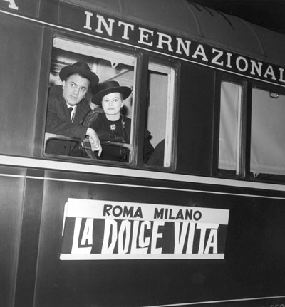 Blcak and white: Italy fetes half century of Fellini's Dolce Vita