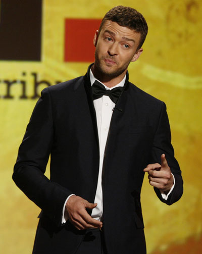 Justin Timberlake attends 23rd American Cinematheque Award gala