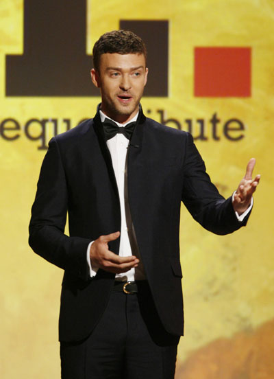 Justin Timberlake attends 23rd American Cinematheque Award gala