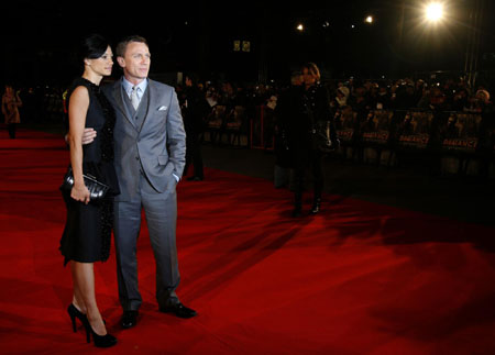 Celebs at Premiere of Defiance at Leicester Square in London