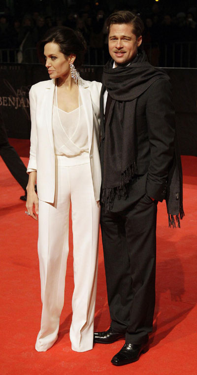 Pitt and Jolie on the red carpet for movie premiere in Berlin