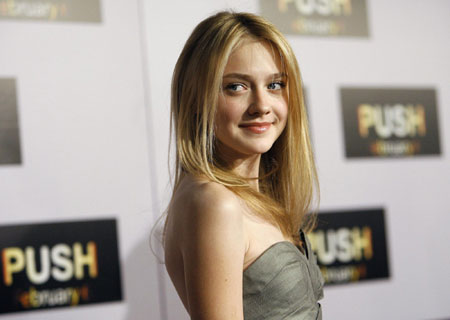 Dakota Fanning at premiere of 