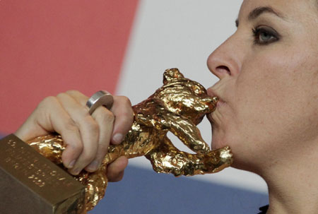 Golden Bear award unveiled at the 59th Berlinale in Berlin