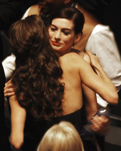 Hathaway,best actress nominee for 