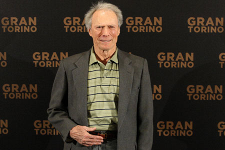 Clint Eastwood promotes his movie 
