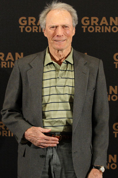 Clint Eastwood promotes his movie 